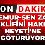 memur sen zam teklifini hakem heyetine goturuyor nMb9DAfe