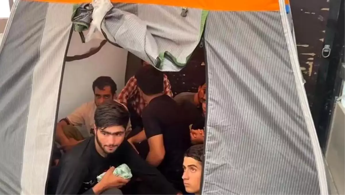 amasyada 17 kacak gocmen yakalandi VYYgd1cY