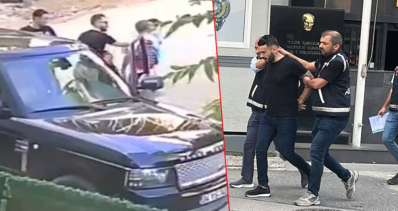 cocuklarinin yaninda babaya tokat atan maganda tutuklandi QxpktQtP