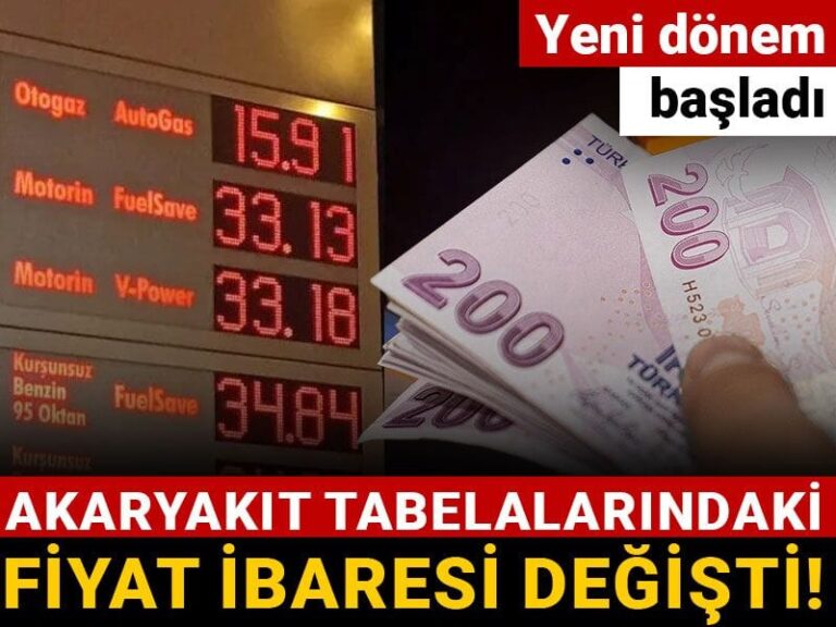 akaryakit tabelarinda fiyat ibaresi degisiyor vR5xjK5O