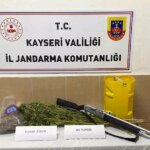 kayseride jandarmadan uyusturucu operasyonu 1 kilo 690 gram esrar ele gecirildi i4qdLcBj