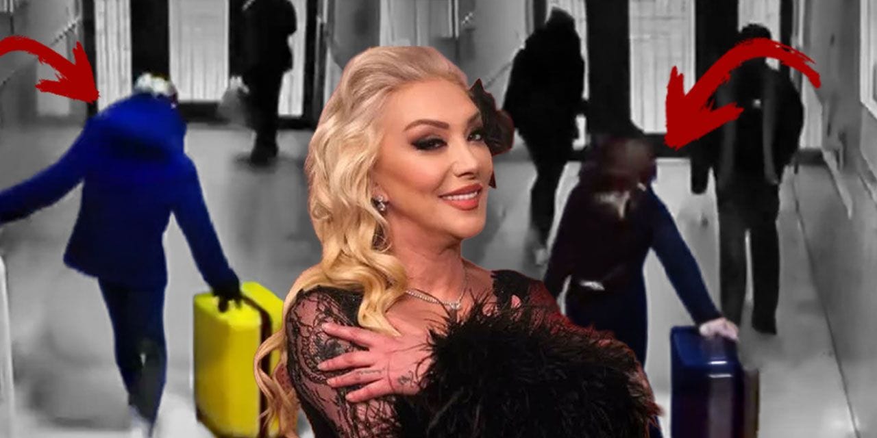 Güllü’nün kızının elinde bavulla kaçarken görüntüsü ortaya çıktı